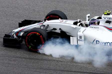 Stroll was fiesty in his fight with Massa