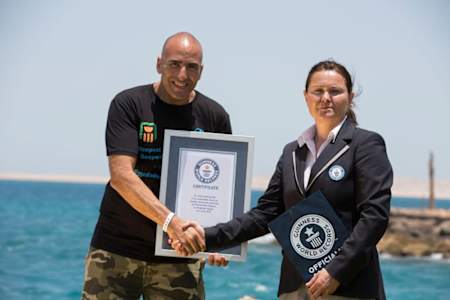 Ahmed Gabr ist Weltrekordtaucher