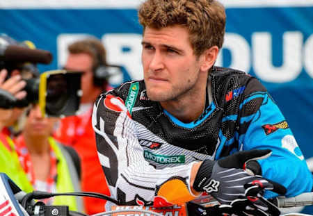 KTM Red Bull Motocross rider Ryan Dungey Focused on the Line