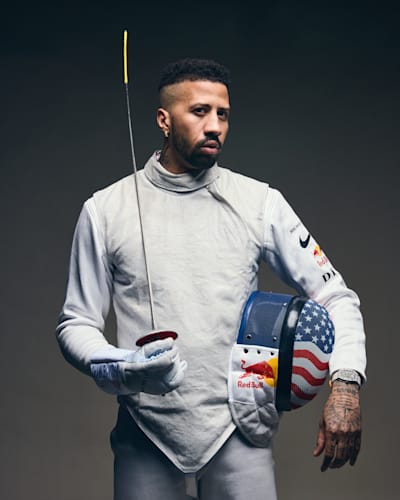 Miles Chamley Watson poses for a portrait at Red Bull Studios, in Santa Monica, CA, USA on March 28, 2024. 