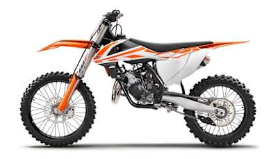 Las mejores motos de motocross para principiantes - KTM 150 SX.