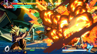 Dragon Ball FighterZ ressemble à un anime jouable