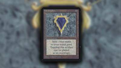 Der Mox für blaues Mana: Mox Sapphire.