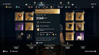 Mallet of Everlasting Flame