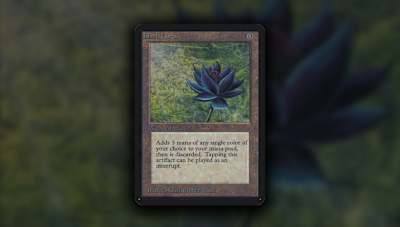Ein Black Lotus ist ohnehin schon selten. Im perfektem Zustand noch mehr.