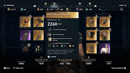 Mallet of Everlasting Flame