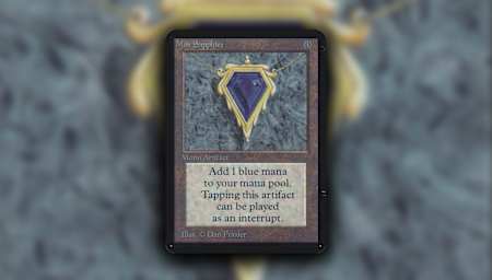 Der Mox für blaues Mana: Mox Sapphire.