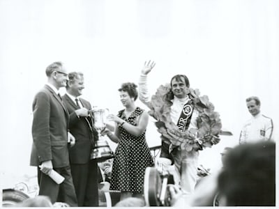 Chris Amon, vencedor de un Gp en Nueva Zelanda, F1.