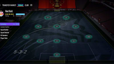 La formation 532 dans FIFA 21