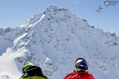 Erik Sunnerheim (SWE) and Henrik Windstedt (SWE) at the Event Nissan Xtreme Verbier 2011.