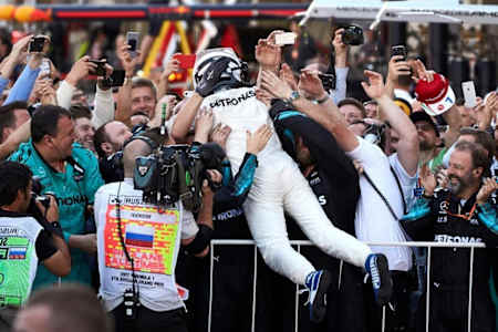 Bottas' Russian win was an emotional moment