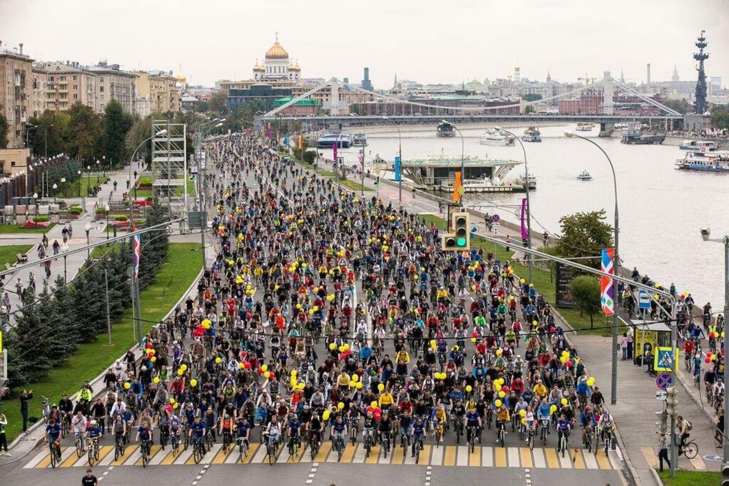 Московский велофестиваль 19 мая