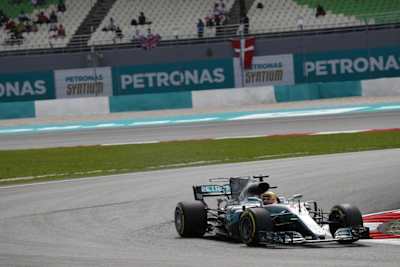Hamilton extended his series lead at Sepang