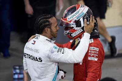 Hamilton was effusive in his praise of the crestfallen Leclerc