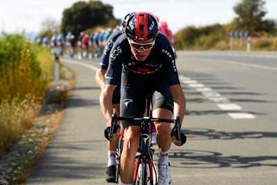 Christopher Froome of The United Kingdom and Team INEOS - Grenadiers / Peloton / during the 75th Tour of Spain 2020, Stage 8 a 164km stage from Logroño to Alto de Moncalvillo 1490m