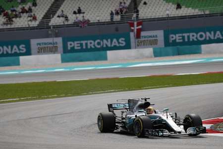 Hamilton extended his series lead at Sepang