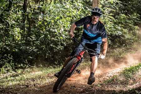 Caio Suzarte rides during a Specialized Training Camp in Portugal.