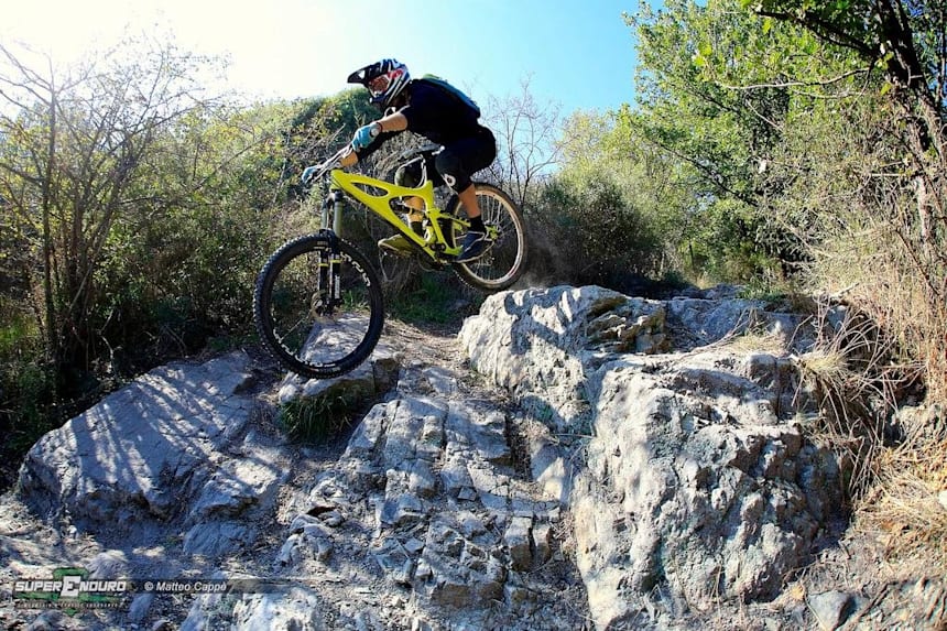 enduro biker