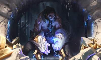 Artwork of Sylas from League of Legends