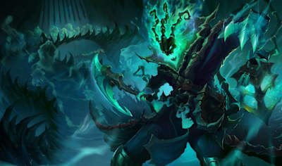 El campeón del LoL, Thresh.