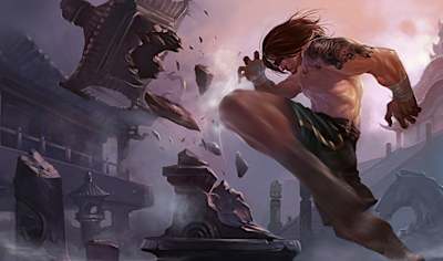 El campeón de LoL, LeeSin.