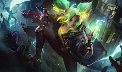 El campeón de LoL, Zeri.