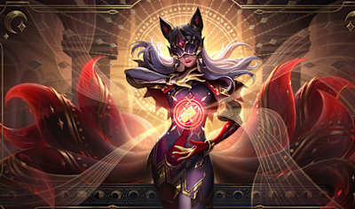 La campeona de LoL, Ahri.