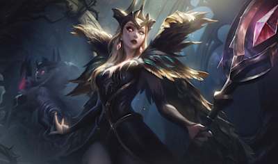 La campeona de LoL, LeBlanc.