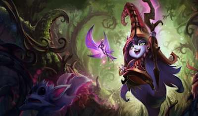 The Fae Sorceress counters Blitzcrank with sheer utility.