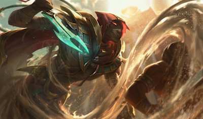 Artwork of Pyke from League of Legends