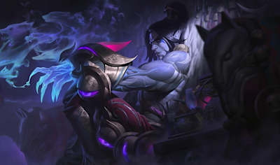 Artwork of Sylas’ Lunar Wraith skin