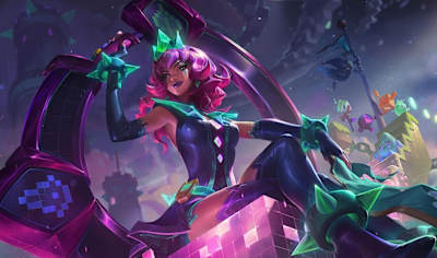 Qiyana’s battle boss skin.