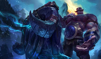 Image of the champion Braum in League of Legends.
