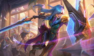 Una imagen de Leona en League of Legends