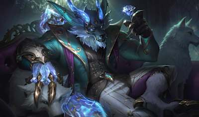 Una imagen de Warwick en League of Legends