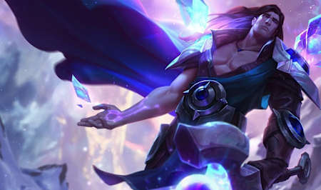 Artwork of the champion Tarac in League of Legends.
