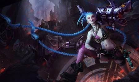 Jinx can take down objectives quickly