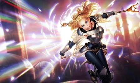 Lux gives you the ability to carry your team as a support