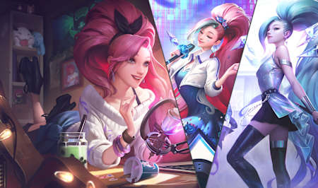 Una imagen de las distintas skins de Seraphine Ultimate.