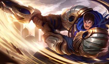 Garen, one of the oldest and most playable heroes in League of Legends.