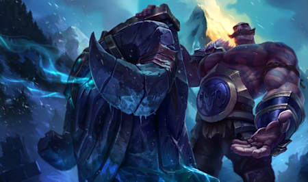 Wizerunek postaci Braum w League of Legends autorstwa Riot Games.