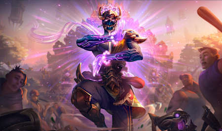 Una imagen de Malzahar en League of Legends