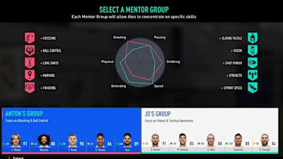 Think carefully about the Mentor Group you want to use