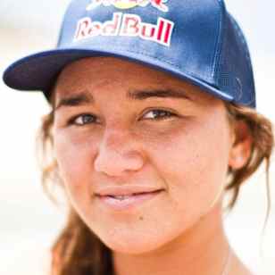 Retrato de Carissa Moore en Salina Cruz, Oaxaca (México), el 1 de septiembre de 2011.