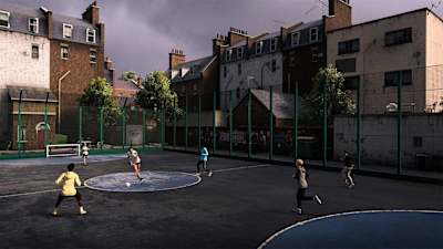 Volta features 3v3, 4v4, 5v5 and futsal matches