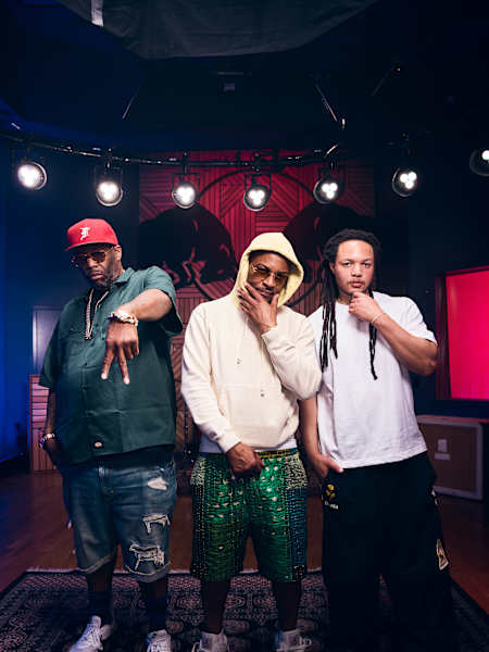 Three Atlanta MCs trade bars in one continuous take for Red Bull Spiral