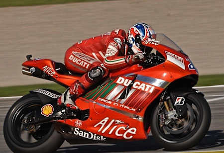 Ducati-Stoner, simbiosis perfecta en el MotoGP de 2007.