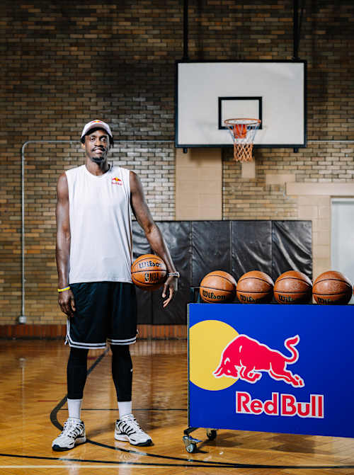 Pascal Siakam on the court