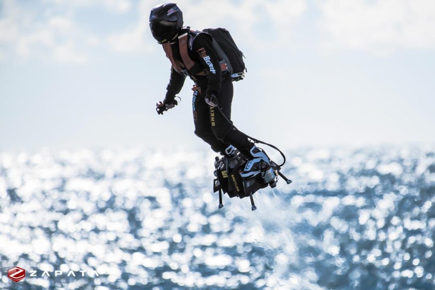 water thrusting jet bike