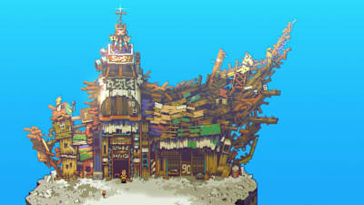 A screenshot from Eastward
